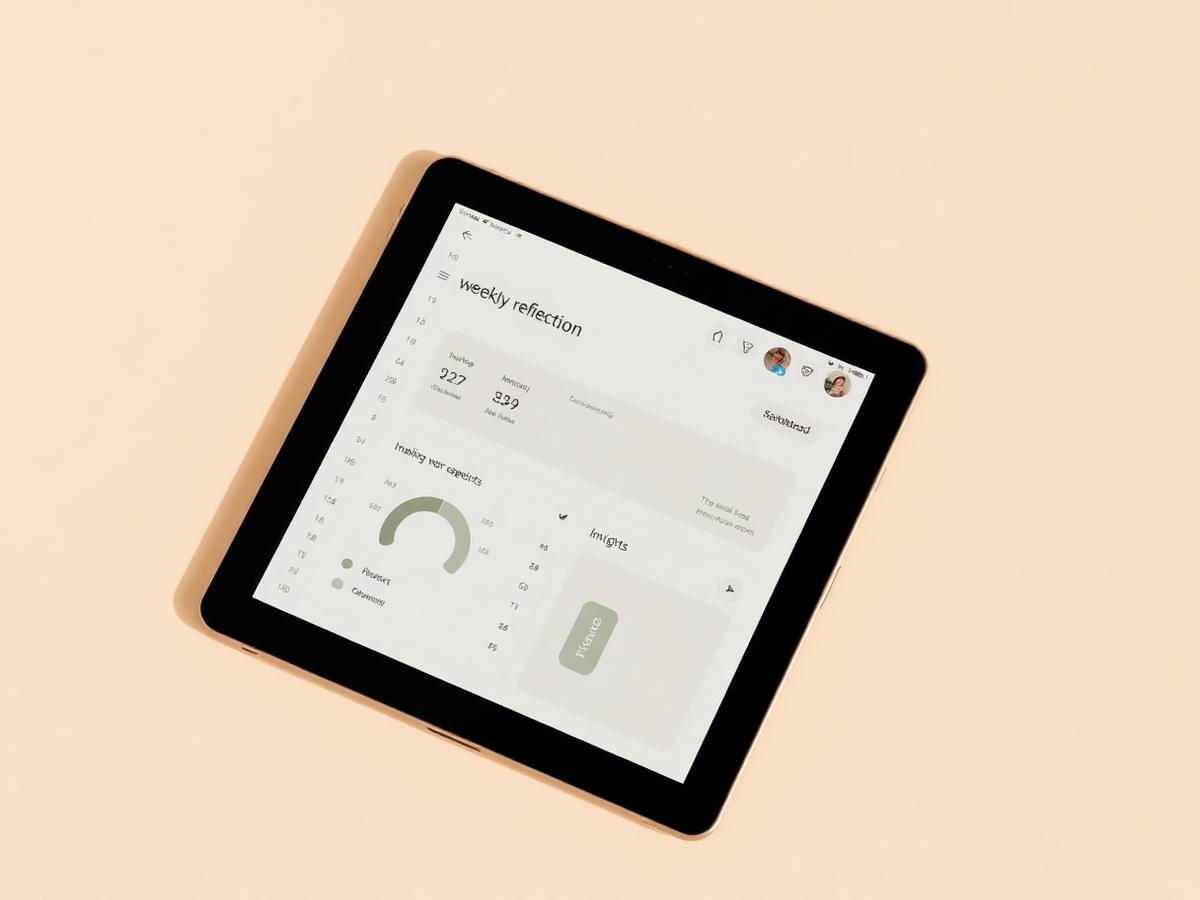 Reflect with insights — SleepFitLearn app preview